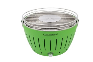 LotusGrill G34 U GR grill Czajnik Węgiel drzewny (paliwo) Zielony