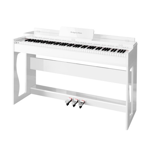 Pianino cyfrowe Kruger&Matz KMDP-135 , kolor biały połysk - 2974497
