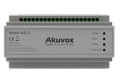 Akuvox NS-2 przełącznik sieciowy Fast Ethernet (10/100) DIN rail Szary - 2974511