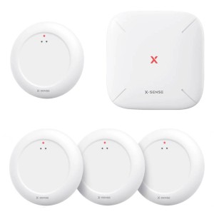X-Sense SWS0A41 detektor wycieków cieczy Bateria 4 szt.