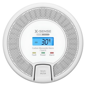 X-Sense CO03D-W detektor dymu Detektor tlenku węgla Interconnectable Bezprzewodowy