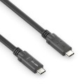 PureLink PI6600-030 kabel USB USB4 Gen 2x2 3 m USB C 20 Gbit/s 100 W Czarny - 2974958