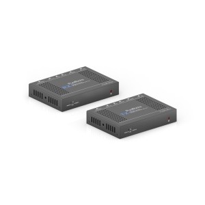 PureTools PT-HDBT-200 przedłużacz AV Nadajnik i odbiornik AV Czarny