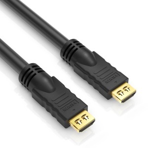 Purelink PureInstall PI1000 o standardowej prędkości z kanałem Ethernet - HDMI z Ethernet - HDMI Typ A (M) do HDMI Typ A (M) - 20.0m - Potrójna izolacja
