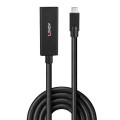 Lindy 43364 kabel USB USB 3.2 Gen 2 (3.1 Gen 2) 5 m USB C 10 Gbit/s Czarny - 3033924