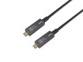 Equip 119469 kabel USB USB 3.2 Gen 2 (3.1 Gen 2) 15 m USB C 10 Gbit/s 60 W Czarny - 3033930