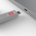 Lindy 40425 bloker portów Blokada portu + klucz USB Type-C Różowy 5 szt. - 2975205