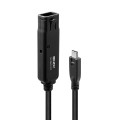 Lindy 43405 kabel USB USB 3.2 Gen 2 (3.1 Gen 2) 5 m USB C 10 Gbit/s Czarny - 3033933
