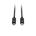 Lindy 31130 kabel Thunderbolt 1 m 80 Gbit/s Czarny - 3033940