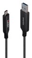10m Kabel hybrydowy USB 3.2 Gen 1 typu A do C Lindy - 3033943
