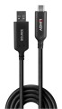 10m Kabel hybrydowy USB 3.2 Gen 1 typu A do C Lindy - 3033944