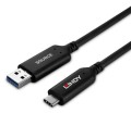 10m Kabel hybrydowy USB 3.2 Gen 1 typu A do C Lindy - 3033945