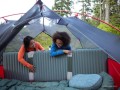 Therm-a-Rest Questar Dorosły Śpiwór typu mumia Poliester Zielony, Żółty - 2975346