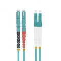 Helos 254695 kabel InfiniBand / światłowodowy 10 m E-2000 LC Kolor Aqua - 2975466