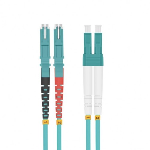 Helos 254695 kabel InfiniBand / światłowodowy 10 m E-2000 LC Kolor Aqua - 2975466