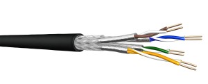 do układania Draka, podziemny UC900 SS23, Cat 7, S/FTP, PiMF, 100m Ring