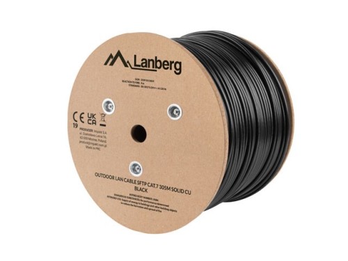 LANBERG KABEL LAN SFTP KAT.7 305M DRUT CU OUTDOOR - 3034023