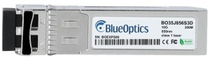 BlueOptics DEM-431XT-BO moduł przekaźników sieciowych Swiatłowód 10000 Mbit/s SFP+ 850 nm