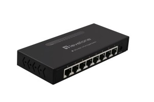 LevelOne GEU-0822 przełącznik sieciowy Nie zarządzany Gigabit Ethernet (10/100/1000) Czarny
