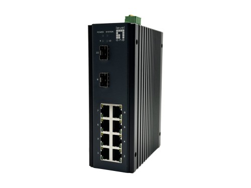 Przełącznik LevelOne 10x GE IGU-1071 8x 1GbE 2x 2.5GbE SFP sw (IGU-1071) - 2976312