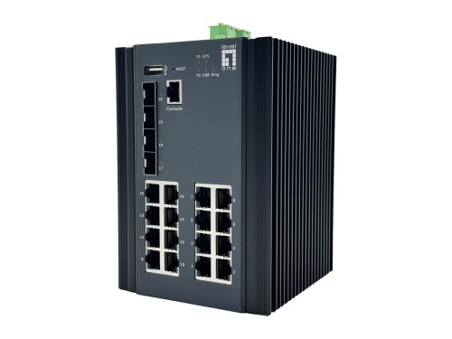 Przełącznik LevelOne 20x GE IGU-2071 16x 1GbE 4x 2.5GbE SFP sw - 2976330