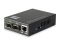LevelOne GVT-2011 - Media konwerter - GigE - 10Base-T, 100Base-TX, 1000Base-T, 1000Base-X - RJ-45 / SFP (mini-GBIC) - 2976358