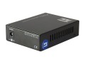 LevelOne GVT-2011 - Media konwerter - GigE - 10Base-T, 100Base-TX, 1000Base-T, 1000Base-X - RJ-45 / SFP (mini-GBIC) - 2976363