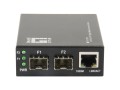 LevelOne GVT-2011 - Media konwerter - GigE - 10Base-T, 100Base-TX, 1000Base-T, 1000Base-X - RJ-45 / SFP (mini-GBIC) - 2976359