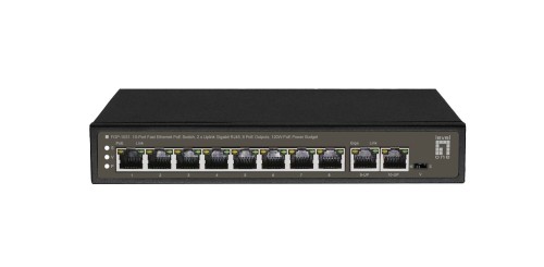 Przełącznik LevelOne FE PoE+ 10-portowy/IP30 120W 1Gbps - 2976256