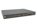Zarządzalny przełącznik PoE+ LevelOne GB/L3 28-portowy 19" 400W 10Gbps - 2976440