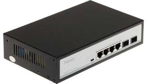 SWITCH POE TC-P3S06 SPEC:H/0402/AT/60 4-PORTOWY SFP TIANDY - 2976694