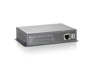 Przełącznik LevelOne GB PoE+ 5-portowy 19" 115W 1Gbps