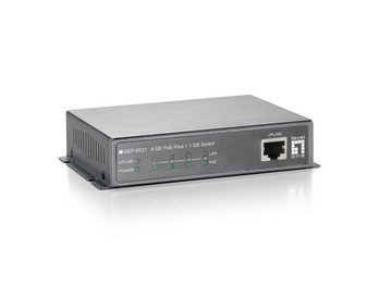 Przełącznik LevelOne GB PoE+ 5-portowy 19" 115W 1Gbps - 2976586
