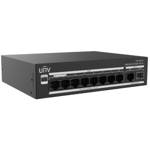 SWITCH POE NSW2100-9GT1GP-POE-IN 8-PORTOWY UNIVIEW - 2976725