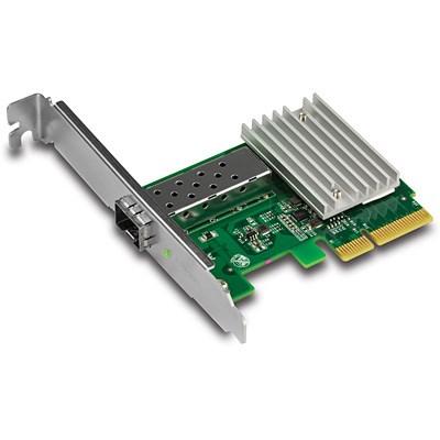 Karta sieciowa - PCIe 2.0 x4 Low Profile - 10 Gigabit SFP+ - TRENDnet TEG-10GECSFP - 2976745