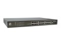 Przełącznik LevelOne FE PoE+ 28-portowy 19" 390W 1Gbps - 2976633