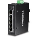 TRENDnet Industrie Switch  5 Port Gbit IP30 DIN-Rail  Metall - 2976717