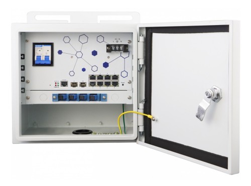 Zarządzalny przełącznik PoE+ LevelOne GB/L2 10-portowy 185 W 1 Gb/s - 2976746