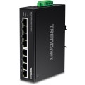 TRENDnet Industrie Switch  8 Port Fast Ethernet  L2 DIN-Rail - 2976720