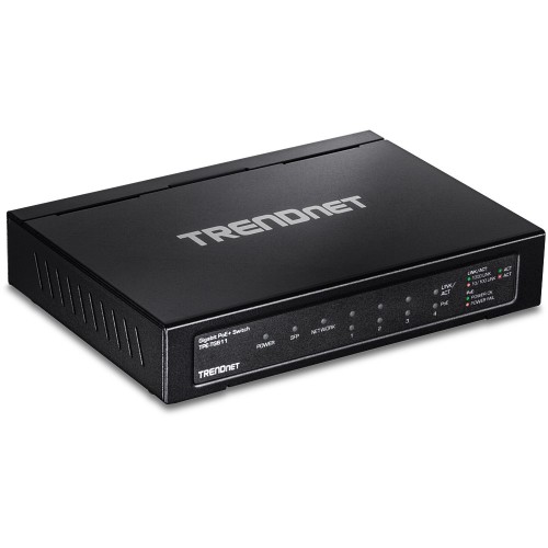 TRENDnet Switch  6 Port Gbit PoE+  65W                Metall - 2976863