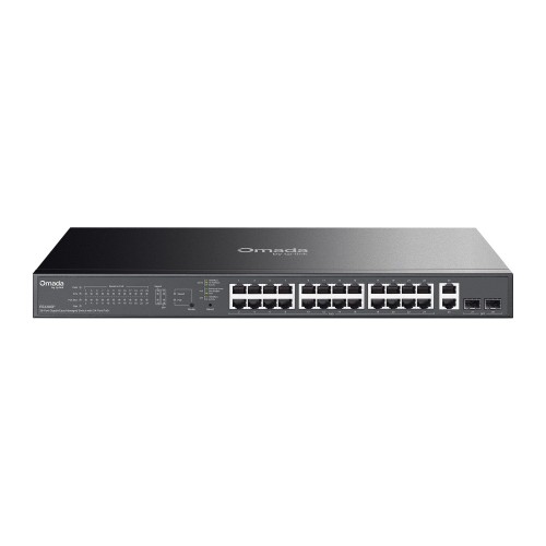 TP-Link ES228GP przełącznik sieciowy Zarządzany L2 Gigabit Ethernet (10/100/1000) Obsługa PoE Czarny - 3034500