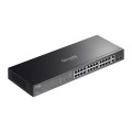 TP-Link ES228GP przełącznik sieciowy Zarządzany L2 Gigabit Ethernet (10/100/1000) Obsługa PoE Czarny - 3034503