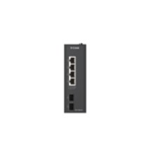 D-Link DIS-100G-06 przełącznik sieciowy Nie zarządzany L2 Gigabit Ethernet (10/100/1000) DIN rail Czarny - 2976878