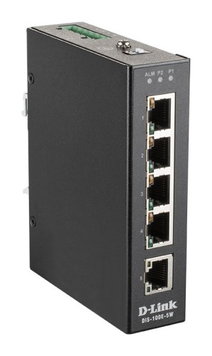 DLINK DIS-100E-5W 5-Port Unmanaged L2 Fast Eth. In - 2976881