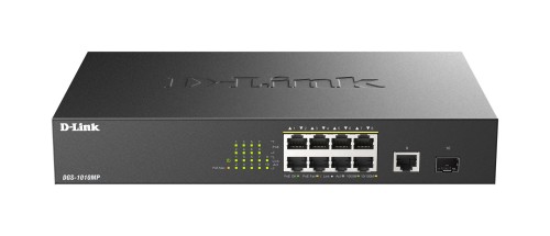 D-Link DGS 1010MP - Switch - niezarządzalny - 8 x PoE++ 1 - Switch - 1 Gbps - 2976883