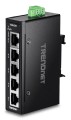 Trendnet TI-ELC50 przełącznik sieciowy Nie zarządzany Fast Ethernet (10/100) Czarny - 2976793