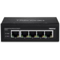 TRENDnet Industrie Switch  5 Port Fast Ethernet  L2 DIN-Rail - 2976841