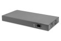 Digitus DN-95343 przełącznik sieciowy Nie zarządzany Fast Ethernet (10/100) Obsługa PoE 1U Czarny, Srebrny - 2976996