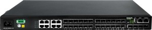 DCN S5750E-28F-SI-D przełącznik sieciowy Zarządzany L2/L3 Gigabit Ethernet (10/100/1000) 1U Czarny