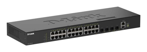 D-Link DGS-1530-28/E przełącznik sieciowy Zarządzany L2 Gigabit Ethernet (10/100/1000) Czarny - 2977020